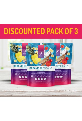 3 x Organic Tropical C 